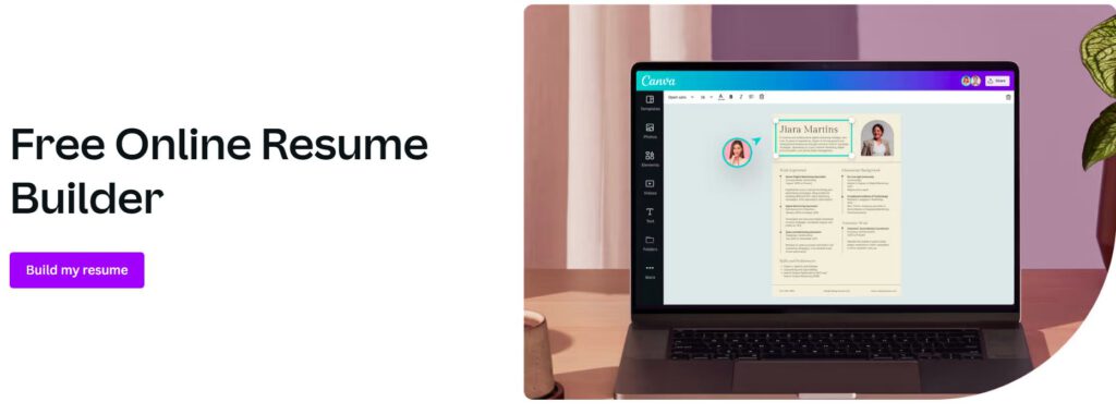Build My Resume Canva
