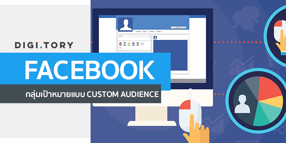การกำหนดเป้าหมายแบบเจาะจง หรือ Custom Audience บน Facebook การกำหนดเป้าหมายแบบเจาะจง หรือ Custom Audience บน Facebook