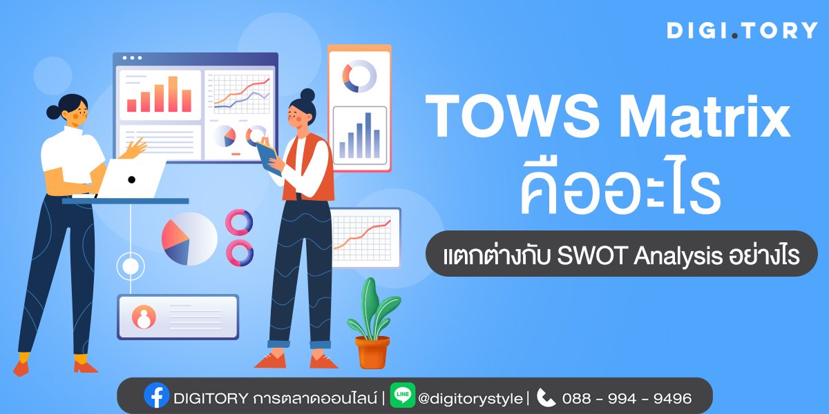 TOWS Matrix คืออะไร แตกต่างกับ SWOT Analysis อย่างไร