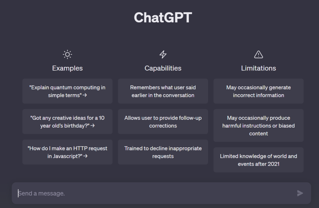 Chat GPT คืออะไร ใช้งานอย่างไร